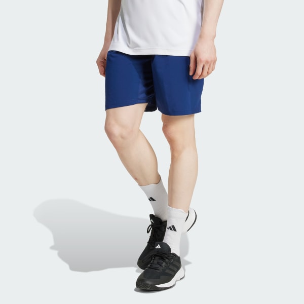 Bleu Short en toile stretch Club Tennis Climacool
