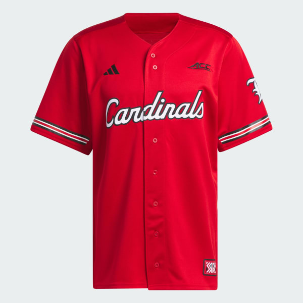 Red Louisville Reverse Retro Replica Baseball Jersey