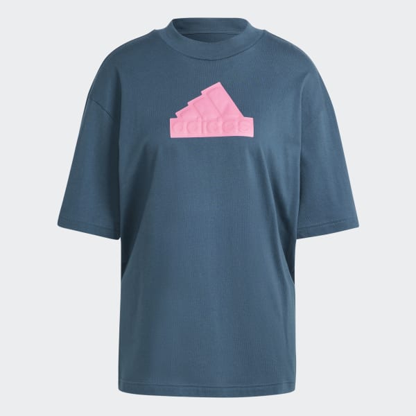 Turquoise Future Icons Badge of Sport Boyfriend Tee