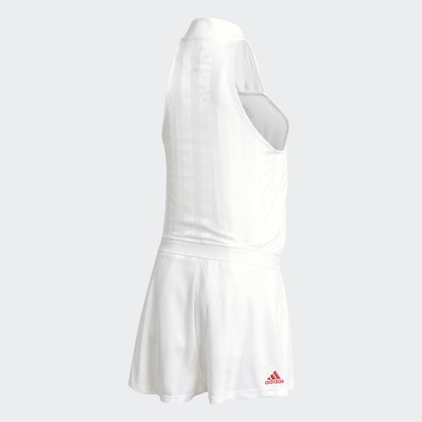 White ALL-IN-ONE TENNIS DRESS