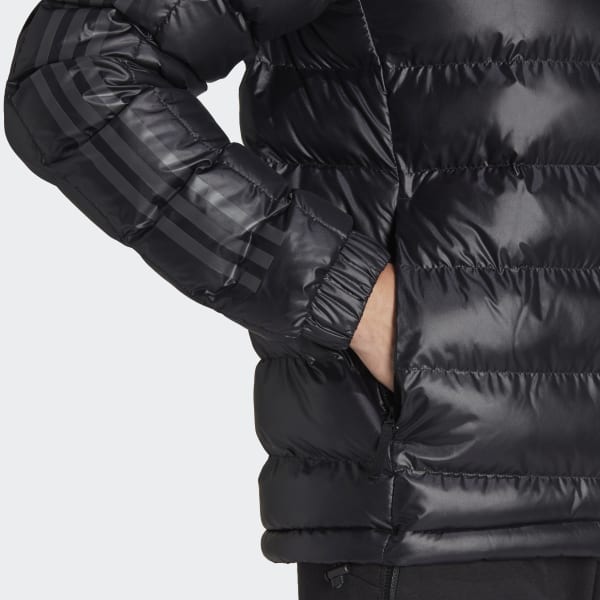 cierna Bunda 3-Stripes SDP Badge of Sport GKI00