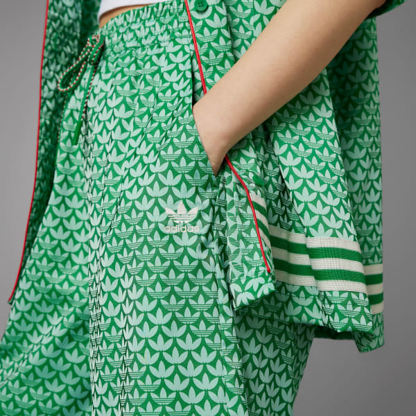adidas Adicolor 70s Satin Shorts - Green | Free Shipping