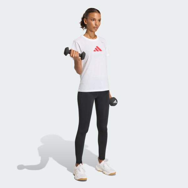 White CLIMACOOL Category Training Graphic Tee