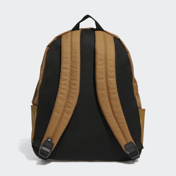 adidas Classic 3Stripes Horizontal Training Backpack Brown adidas