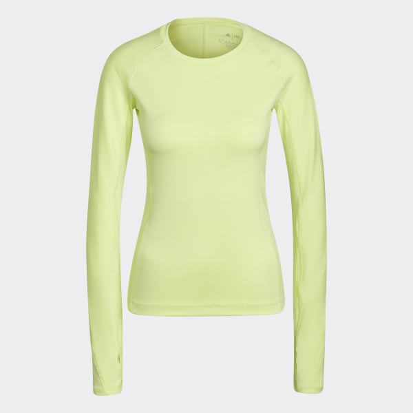 Yellow adidas x Karlie Kloss Long-Sleeve Top LOP41
