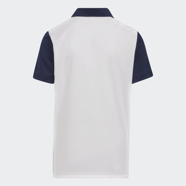 Niebieski Camo-Printed Polo Shirt