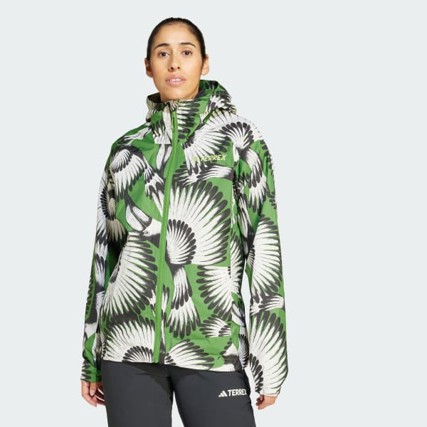 Beyaz Terrex FARM Rio Multi 2-Layer Yağmurluk