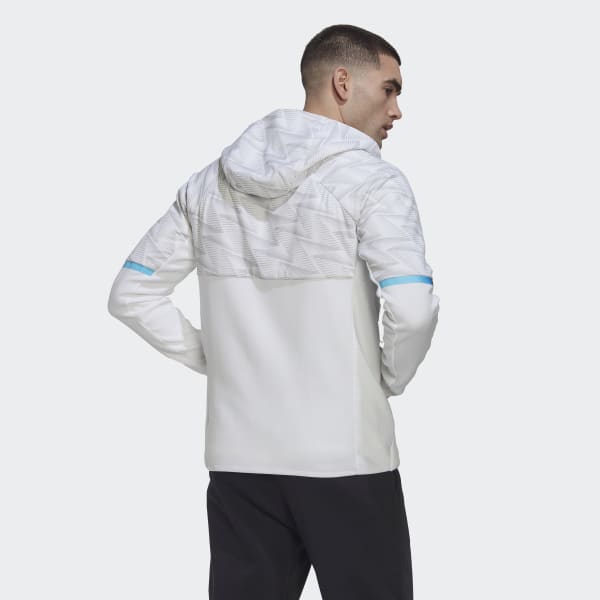 White Designed for Gameday Full-Zip Hoodie QY188