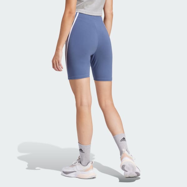Blue Future Icons 3-Stripes Bike Shorts