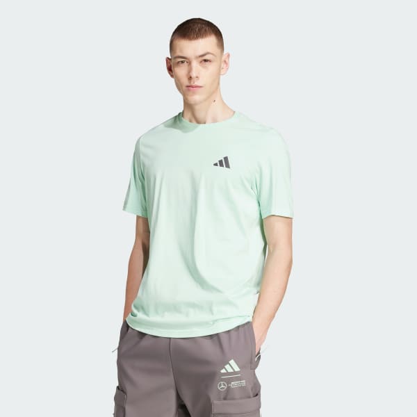 Green Mercedes - AMG Petronas Formula One Team Premium Woven Graphic Tee