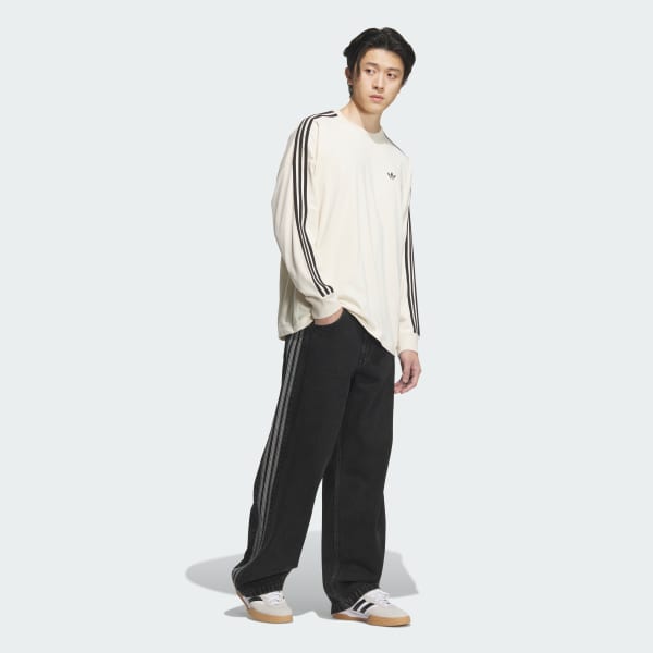 White Long Sleeve Long-Sleeve Top