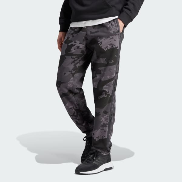 Gris Pants Estampados Camo