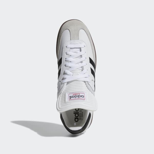 samba sneakers by adidas in white gum