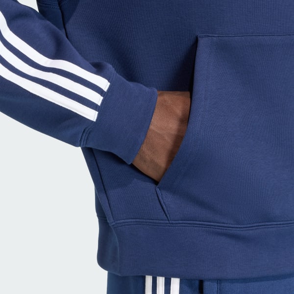 Blauw adidas Adicolor Spacer Oversized Hoodie