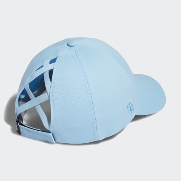 Blue Criscross Golf Hat