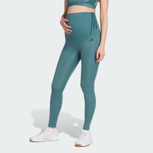 Verde Mallas Largas Optime Essentials Corte Alto (Maternidad)