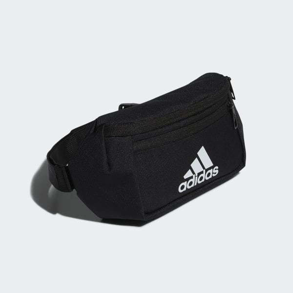 adidas Classic Essential Waist Bag - Black | Free Shipping with adiClub ...