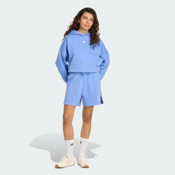 Blauw 3-STRIPES STUDIO HOODIE