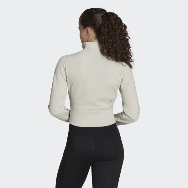 Beige AEROREADY Studio Sportjack SH766