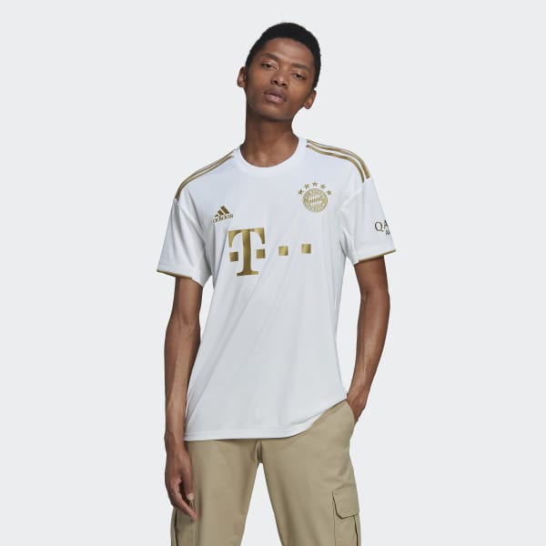 Blanco Camiseta De Local Fc Bayern 21/22