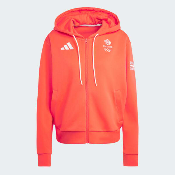 Womens orange adidas sweatshirt sale