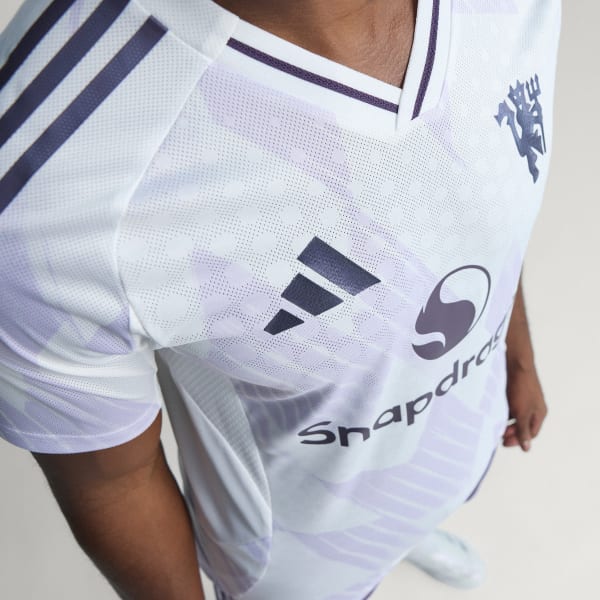 biela Autentický hosťovský dres Manchester United 25/26 Away Authentic