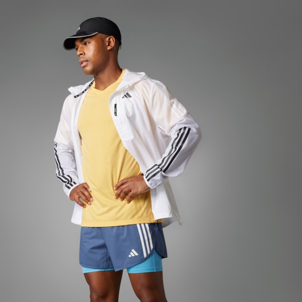 Azul Shorts Own The Run 3 Tiras 2 en 1