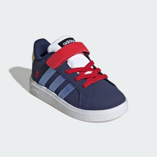 Blau adidas Disney Schneewittchen Grand Court 2.0 Schuhe für Kinder