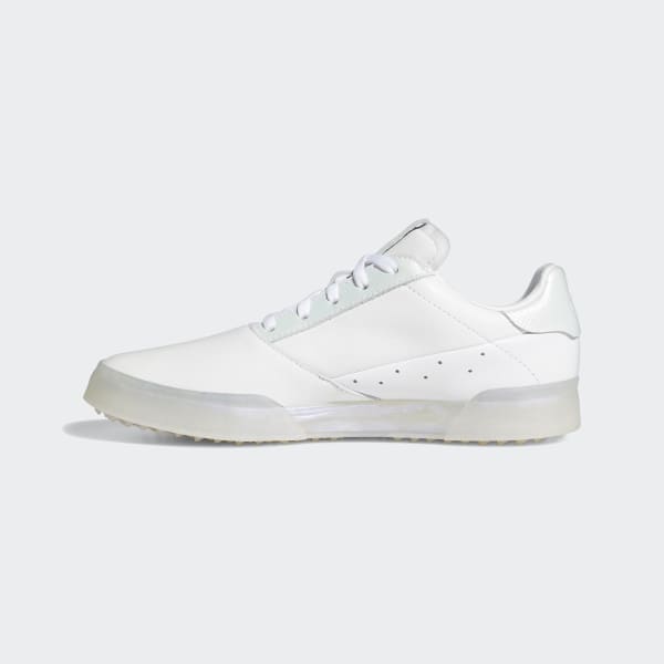 White Adicross Retro Spikeless Shoes KZI15
