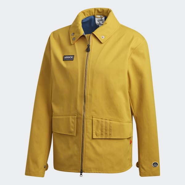 adidas spezial yellow jacket
