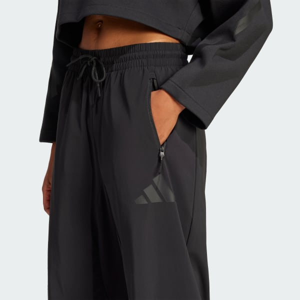 adidas Z.N.E. Woven Pants - Black | Free Shipping with