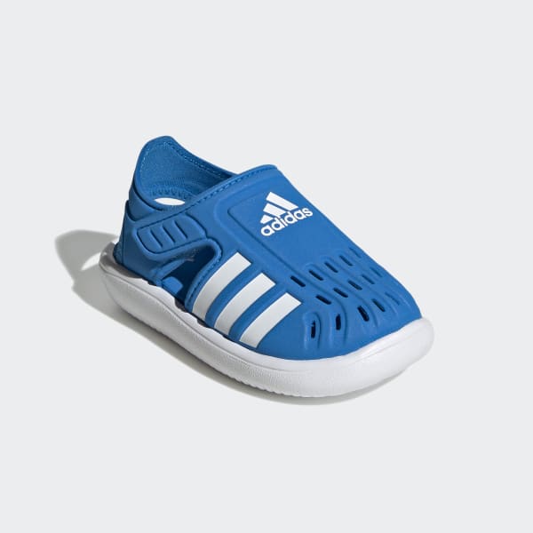 Blue Closed-Toe Summer Water Sandals