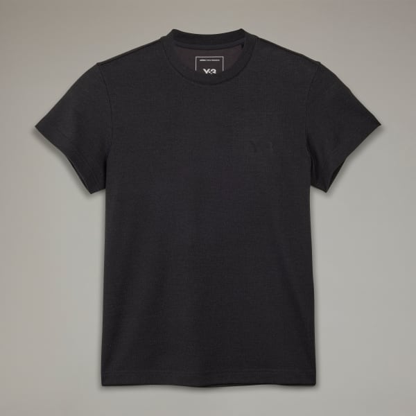 Black Y-3 Regular Short Sleeve Premium Tee