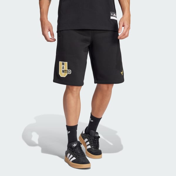 Svart Manchester United VRCT Shorts