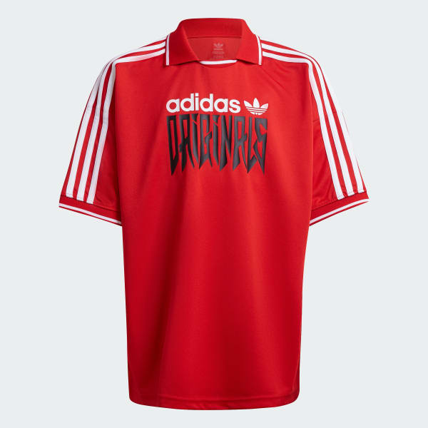 Rojo Polera Estampada Niños