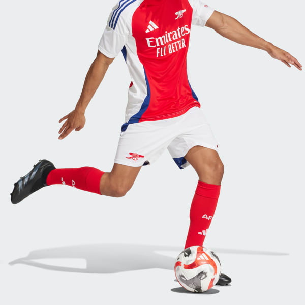 Branco Calções Principais 24/25 do Arsenal