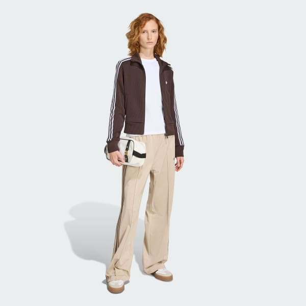 Brown 파이어버드 아디컬러 니트 트랙 탑