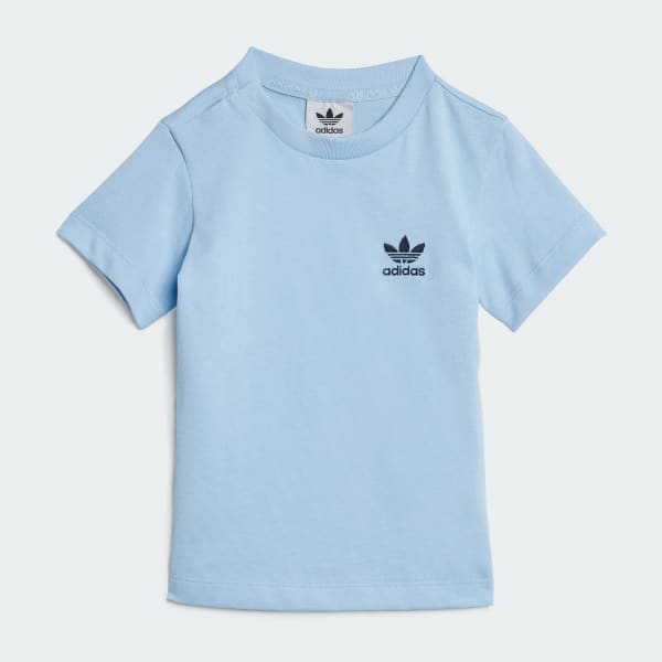 Blue Shorts Tee Set Kids