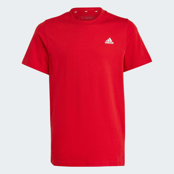 Rojo Camiseta Essentials Small Logo Cotton