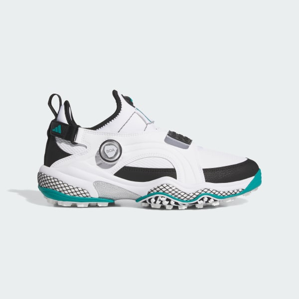 adidas CODECHAOS '25 Golf Shoes White/Black | TRENDYGOLF UK