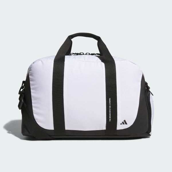 White adidas Golf Duffel Bag