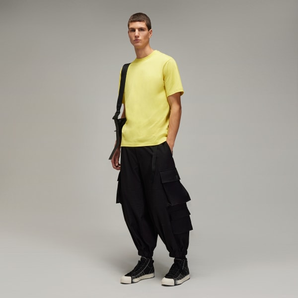 Yellow Y-3 Regular Short Sleeve Tee