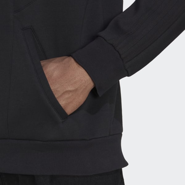 Czerń adidas Rekive Full-Zip Hoodie TX383