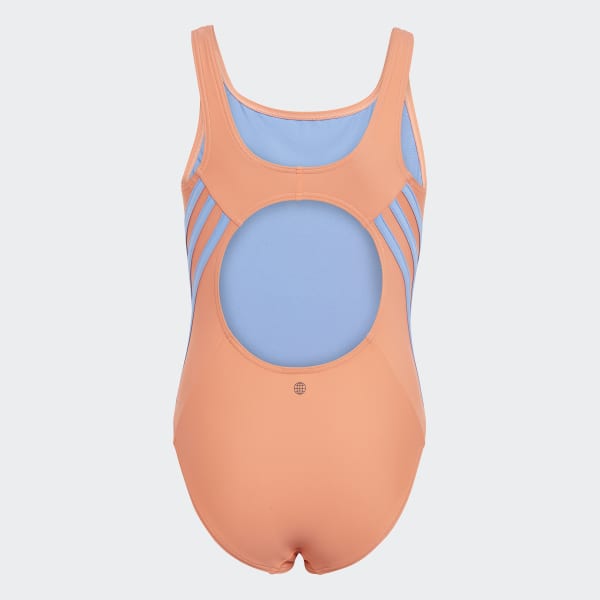 Arancione Costume da bagno 3-Stripes