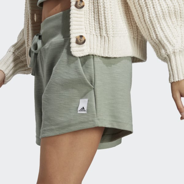 Grey adidas shorts hot sale womens