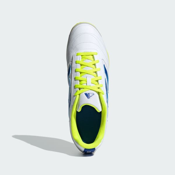Adidas white indoor super trainers shop