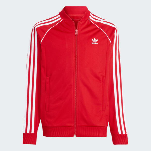 Red Adicolor SST Track Top Kids