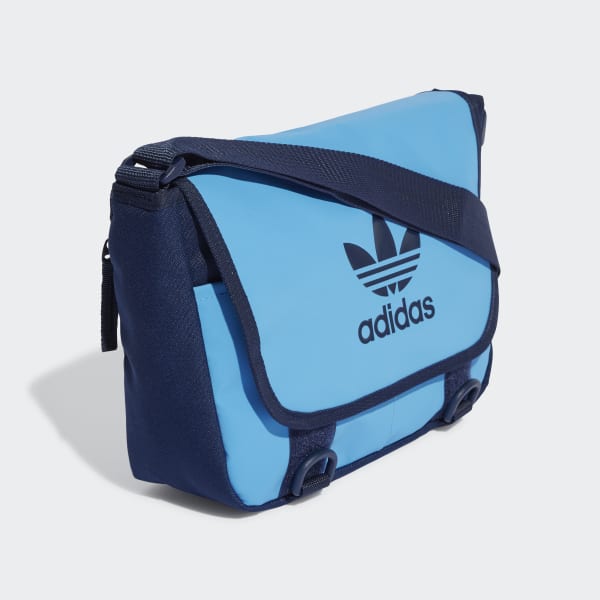 Adidas blue messenger bag clearance