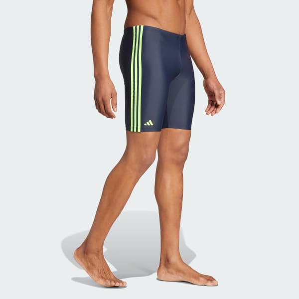 adidas Classic 3Stripes Swim Jammers Blue adidas UK
