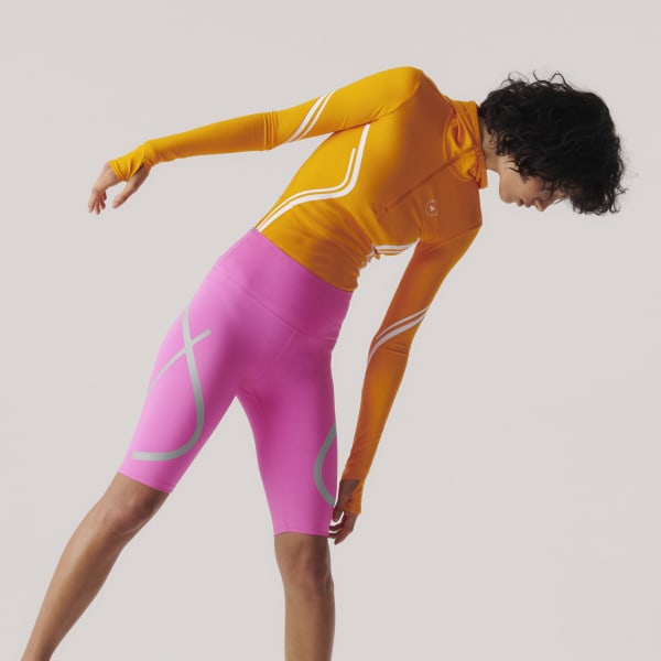 Orange adidas by Stella McCartney TruePace Long Sleeve Top
